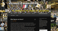 Desktop Screenshot of historicalhobbies.com